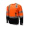 Radians Type R Class 3, Type R Class 3, Birdseye Mesh, Hi-Vis Orange / Black, 2X ST21B-3POS-2X - alternate 1